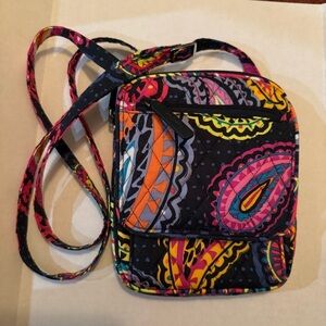 Vera Bradley Mini  Hipster Crossbody Bag Twilight Paisley
